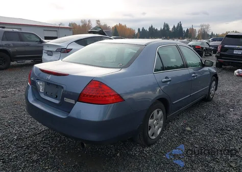 2007 Honda Accord 2.4 Lx from USA, damaged, VIN 1HGCM564X7A206876